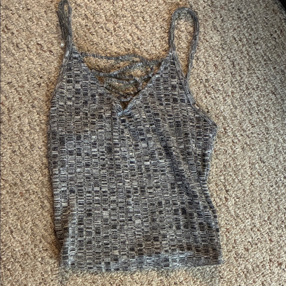 American Eagle Outfitters Gray Camisole Top